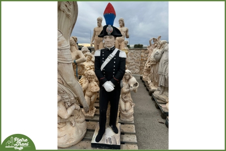 Statua Carabiniere colorato h. 143